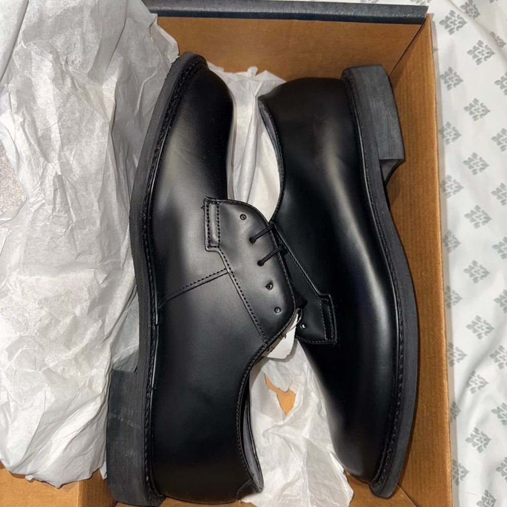 Wellco Men's Uniform Dress Oxford Shoes